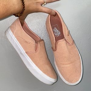 Textured slip on vans